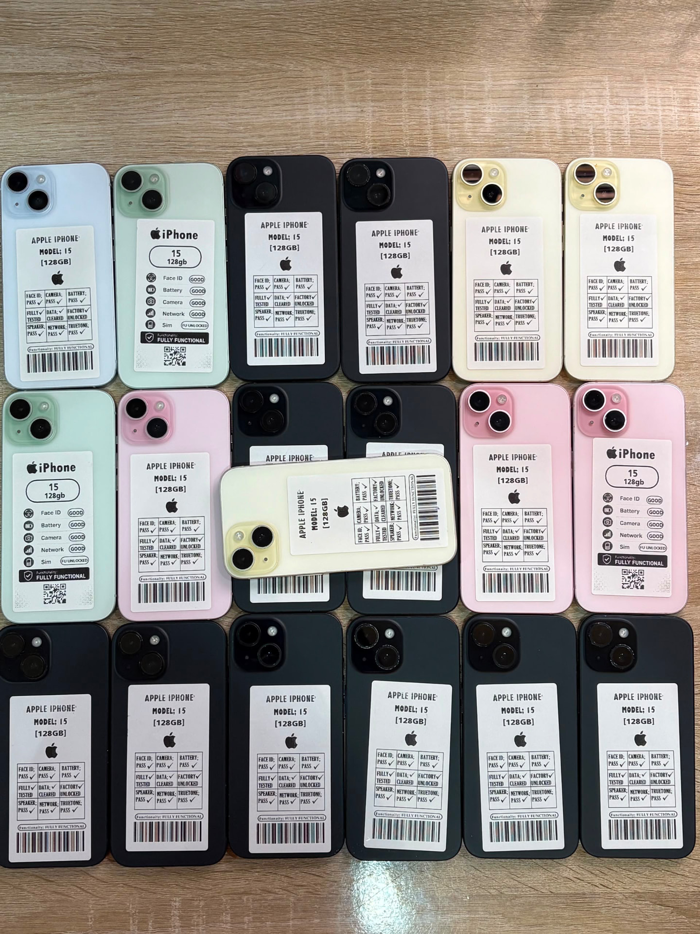 iPhone 15 — UK Used (128GB / 256GB)