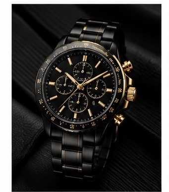 Sport Chrono Black Gold